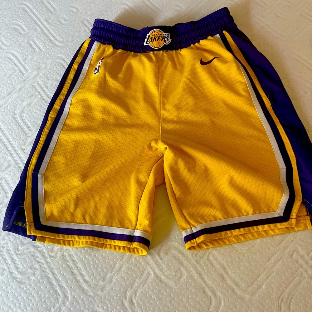 Tags NBA Fleece Shorts Lakers